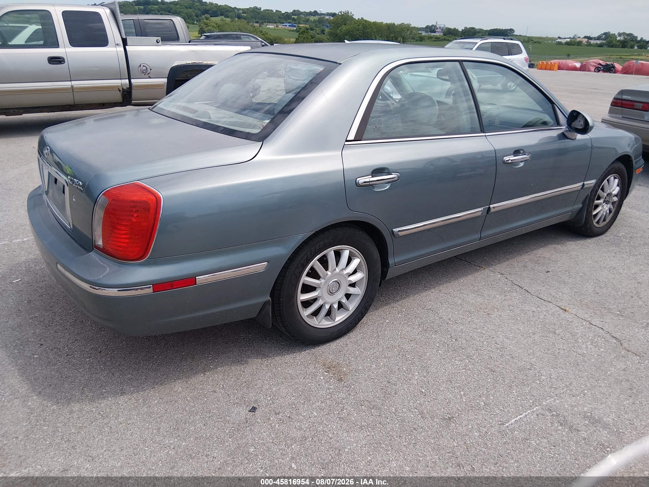 2004 Hyundai Xg350 L Blue vin: KMHFU45E94A361720