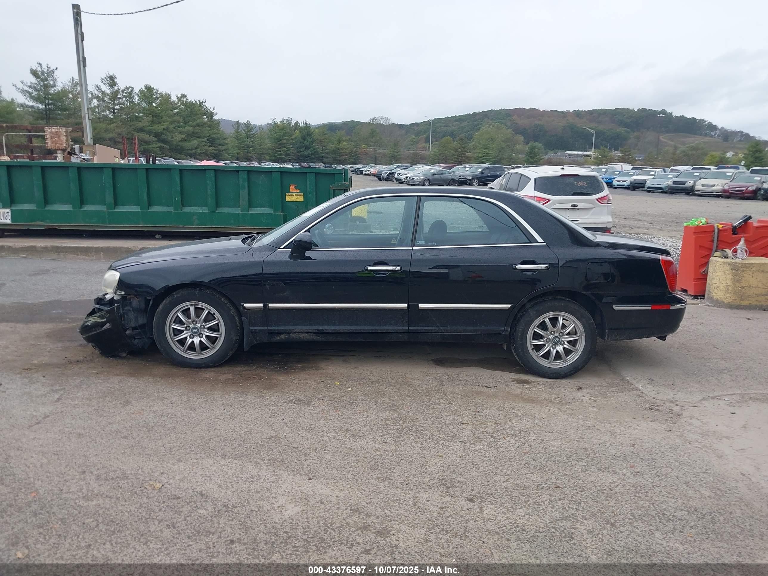 2005 Hyundai Xg350 L Black vin: KMHFU45E95A388675