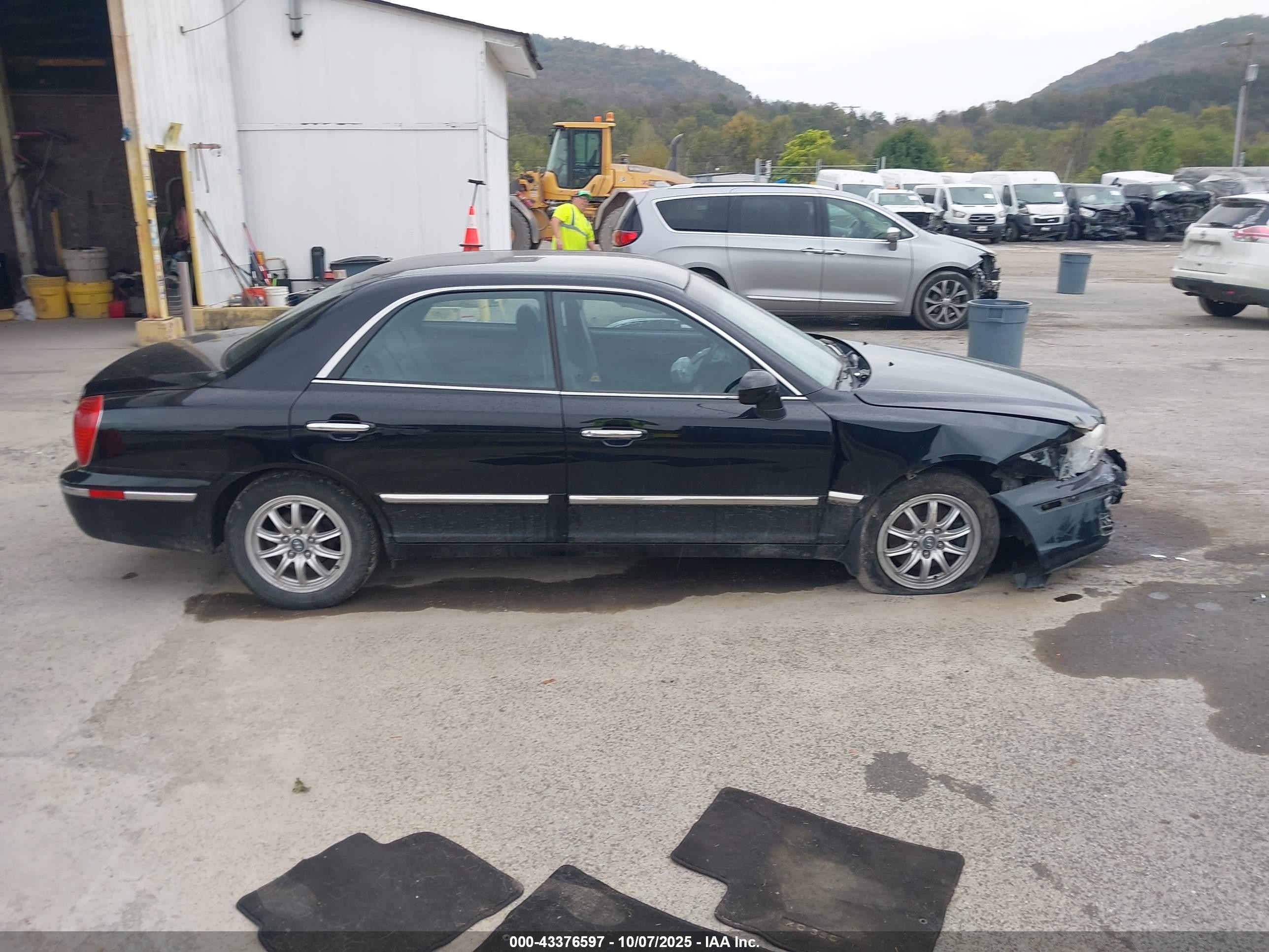2005 Hyundai Xg350 L Black vin: KMHFU45E95A388675