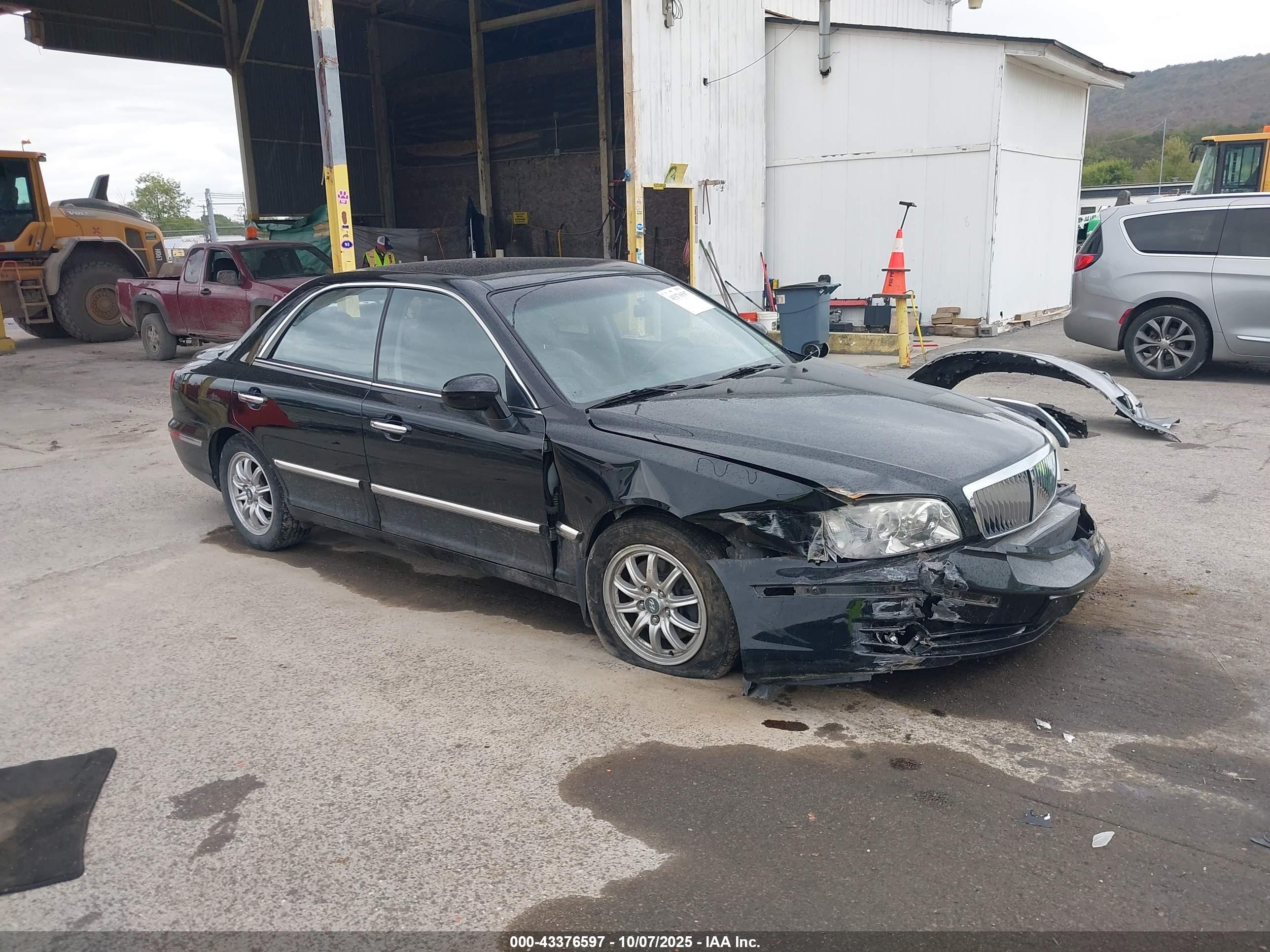 2005 Hyundai Xg350 L Black vin: KMHFU45E95A388675