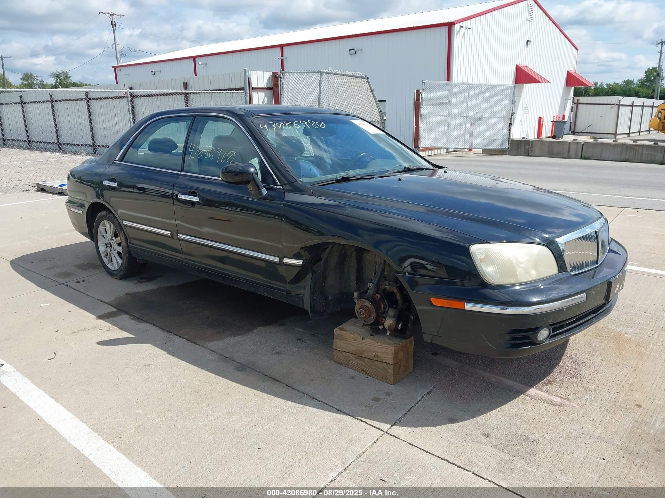 2005 Hyundai Xg350 L Black vin: KMHFU45E95A405877
