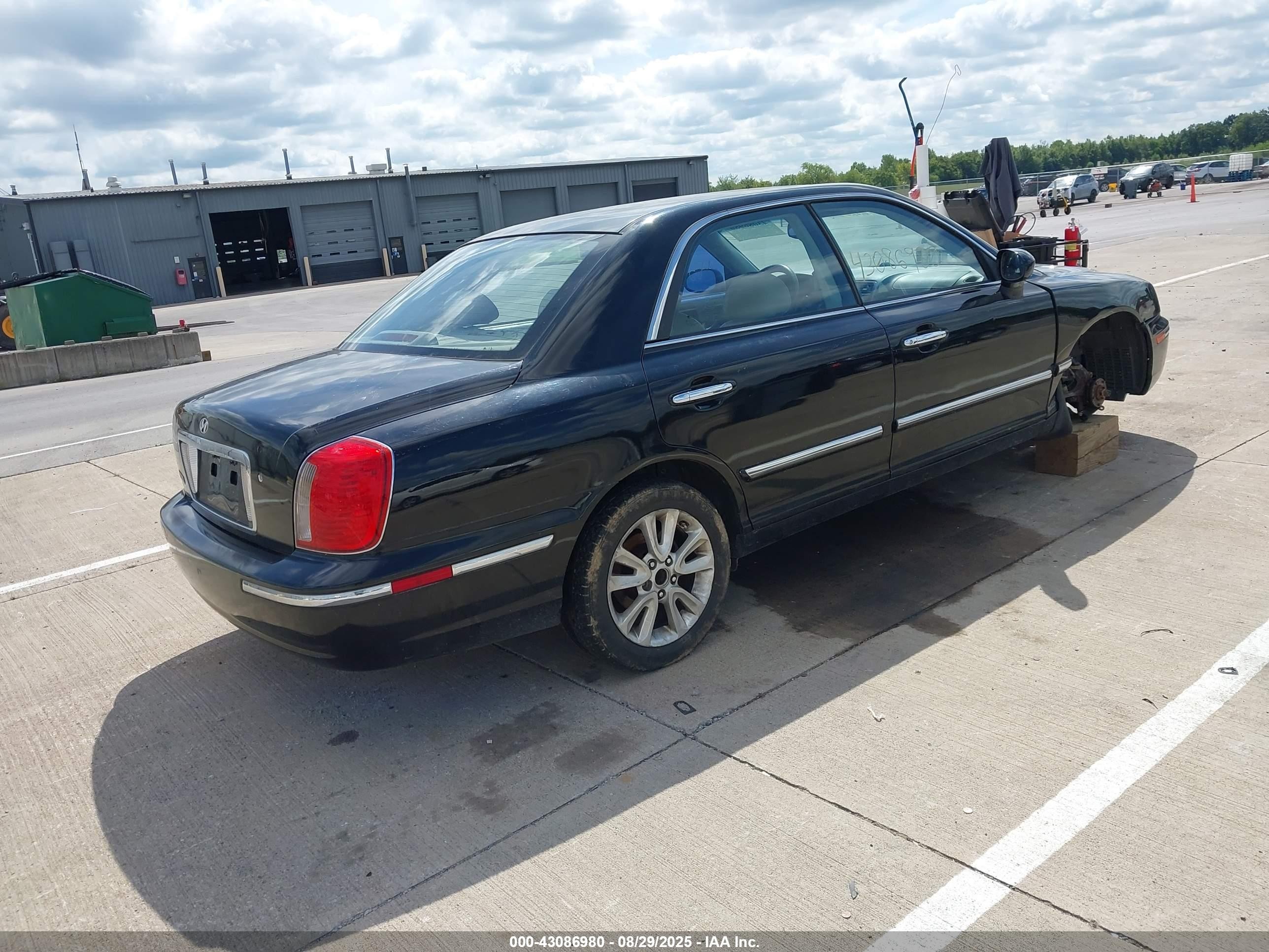 2005 Hyundai Xg350 L Black vin: KMHFU45E95A405877