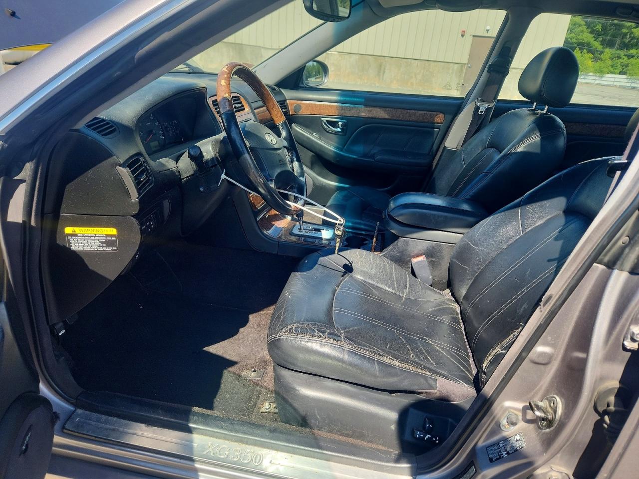 2005 Hyundai Xg 350 Silver vin: KMHFU45E95A424610