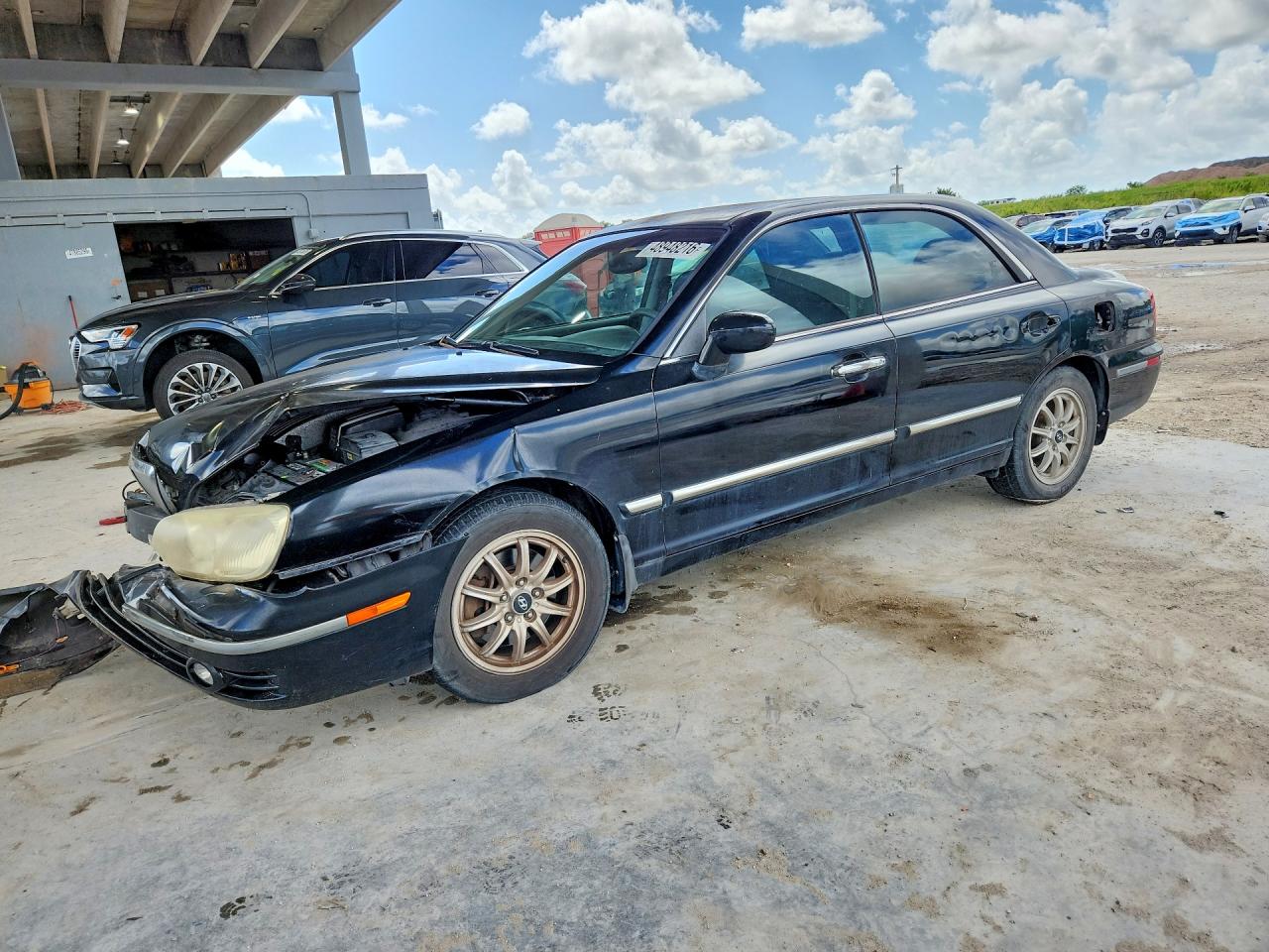 2004 Hyundai Xg350 Base Black vin: KMHFU45EX4A371916