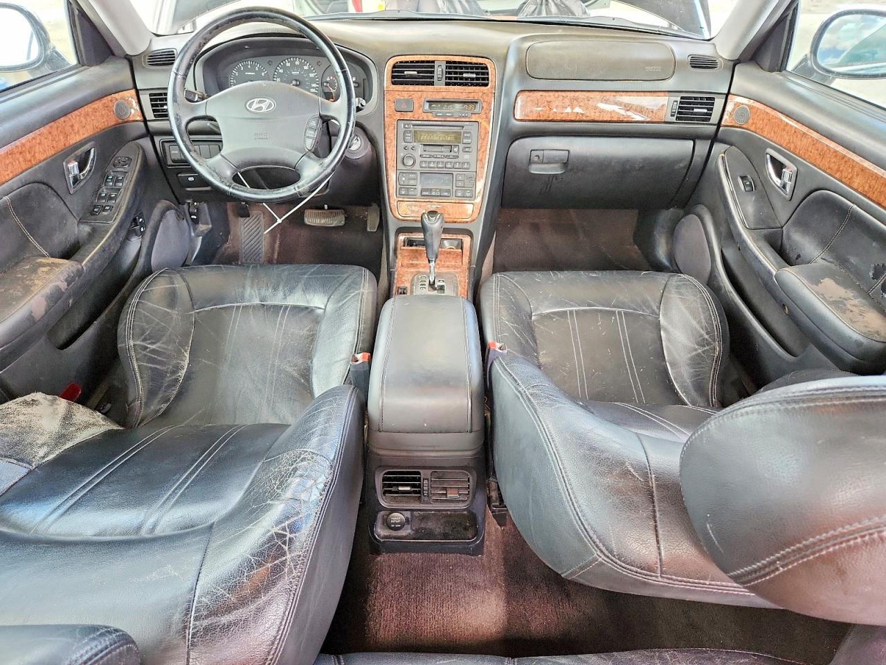 2004 Hyundai Xg350 Base Black vin: KMHFU45EX4A371916