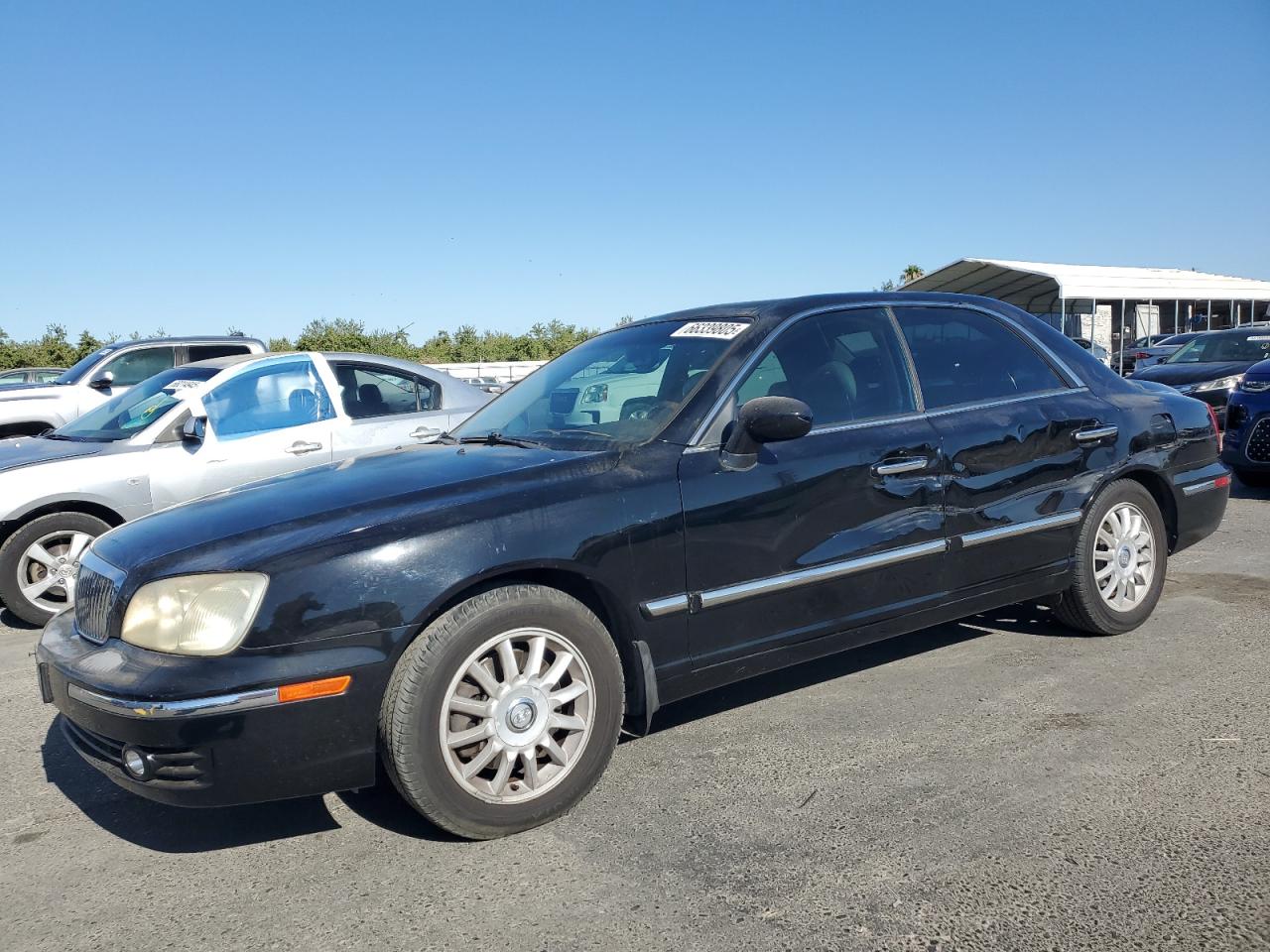 2005 Hyundai Xg 350   Black vin: KMHFU45EX5A384327