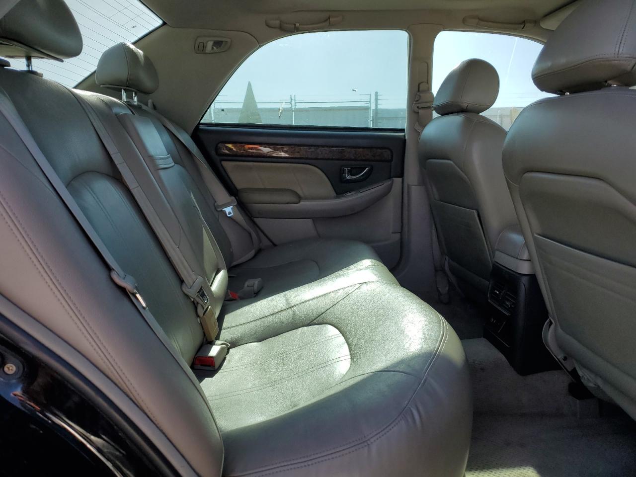 2005 Hyundai Xg 350   Black vin: KMHFU45EX5A384327