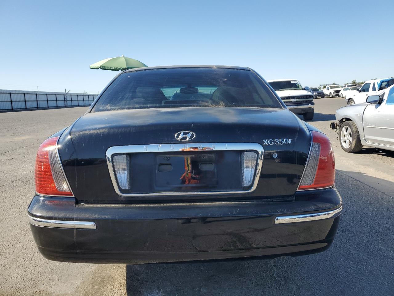 2005 Hyundai Xg 350   Black vin: KMHFU45EX5A384327