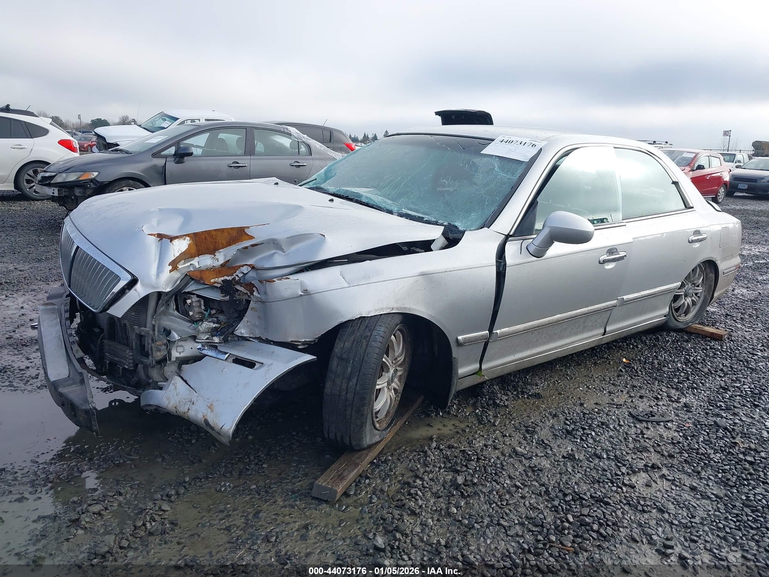 2005 Hyundai Xg350 L Silver vin: KMHFU45EX5A399314