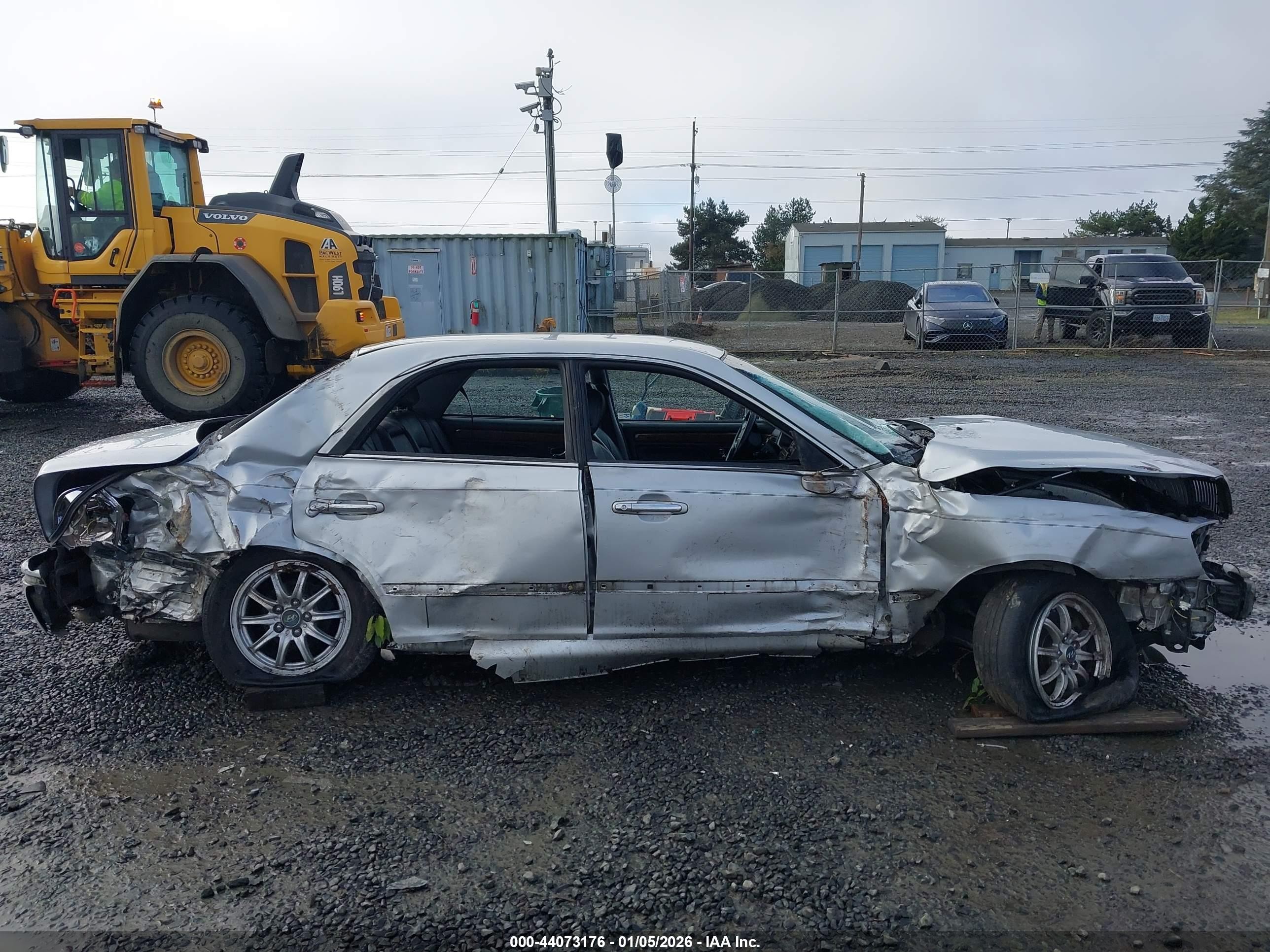 2005 Hyundai Xg350 L Silver vin: KMHFU45EX5A399314