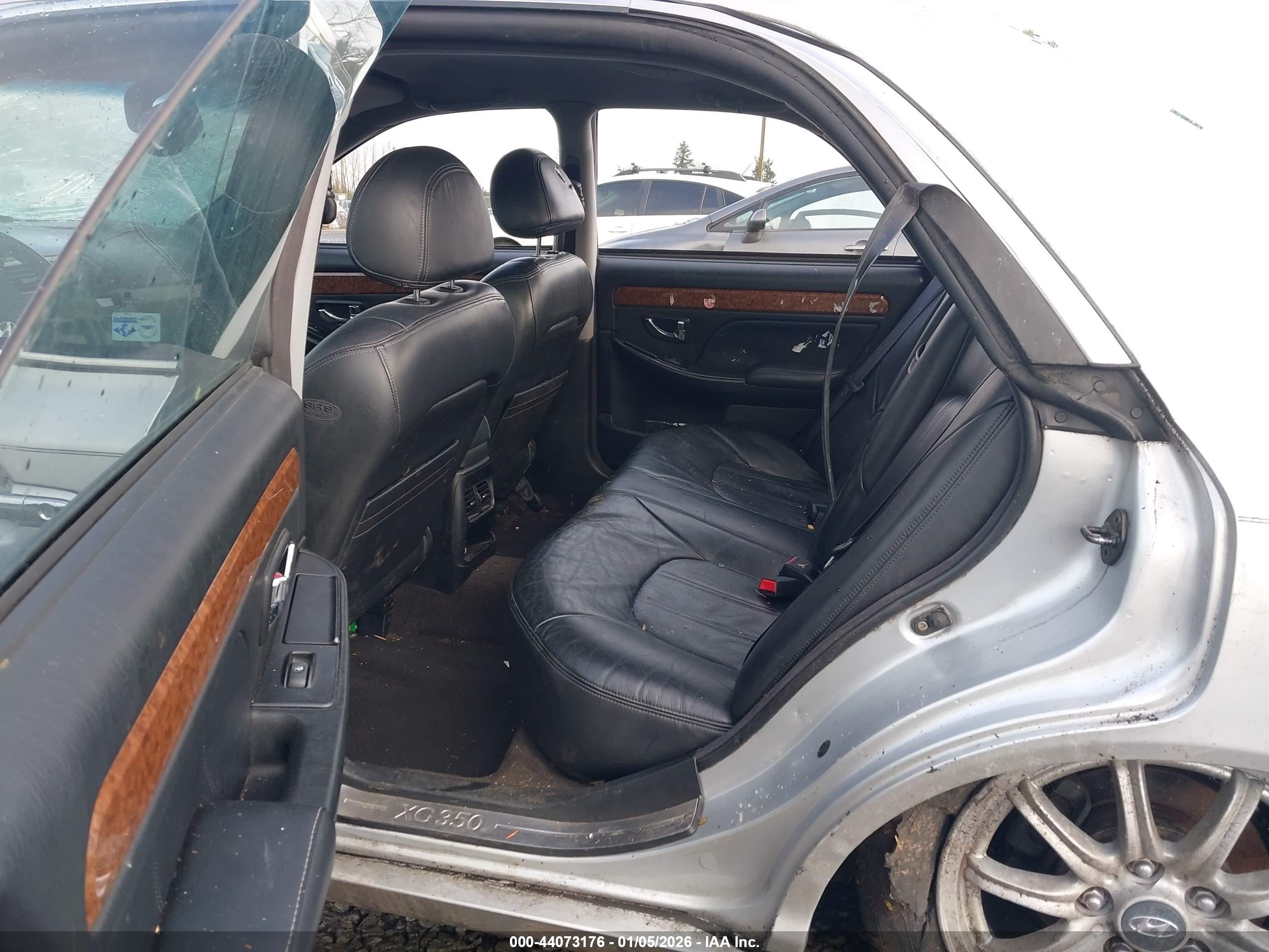 2005 Hyundai Xg350 L Silver vin: KMHFU45EX5A399314