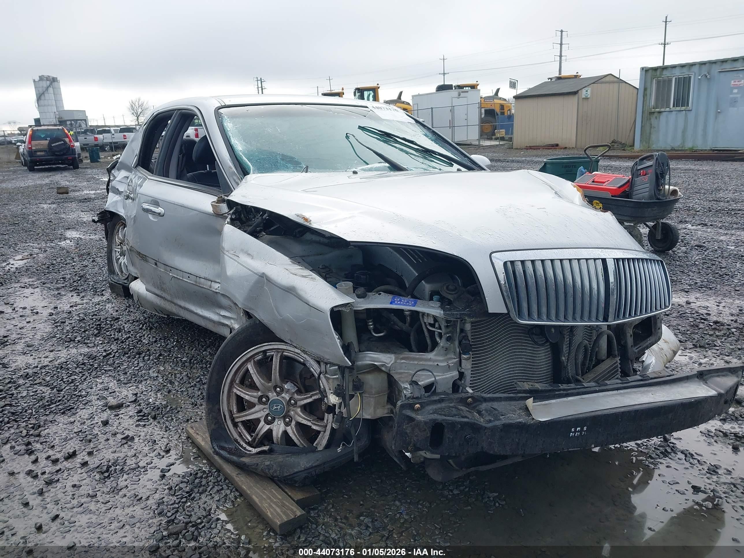 2005 Hyundai Xg350 L Silver vin: KMHFU45EX5A399314
