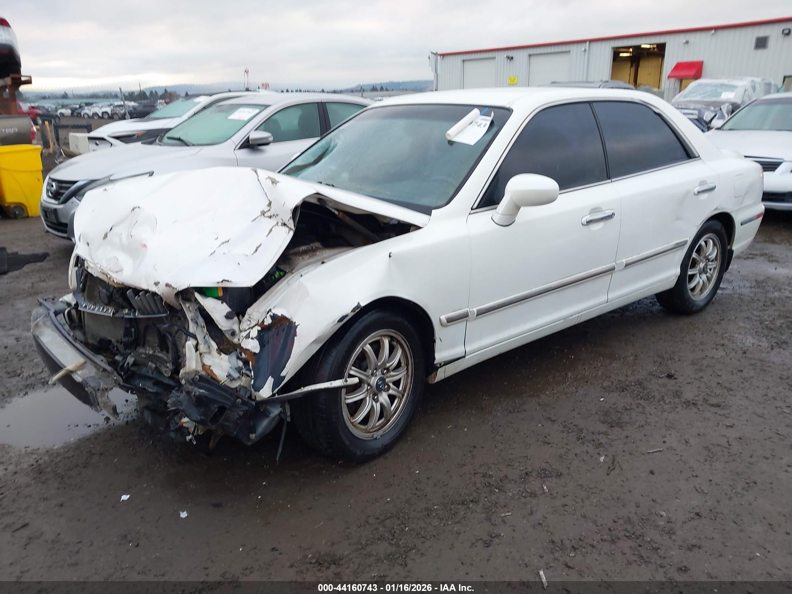 2005 Hyundai Xg350 L White vin: KMHFU45EX5A399409