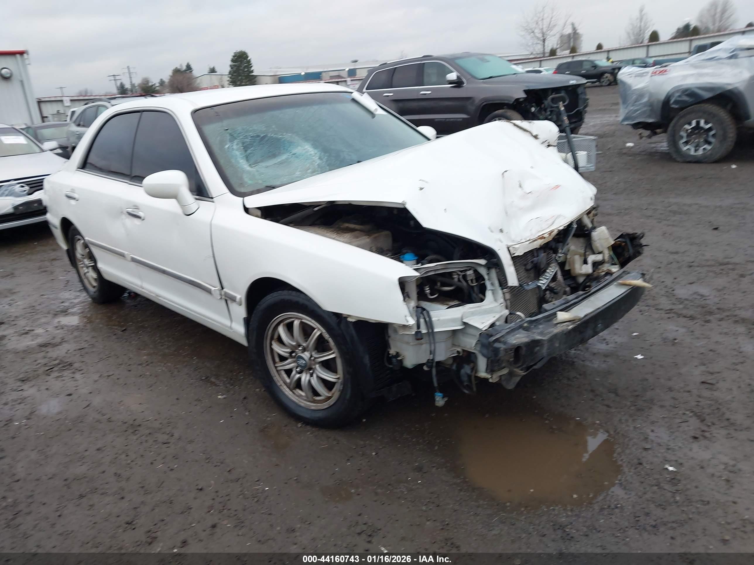 2005 Hyundai Xg350 L White vin: KMHFU45EX5A399409