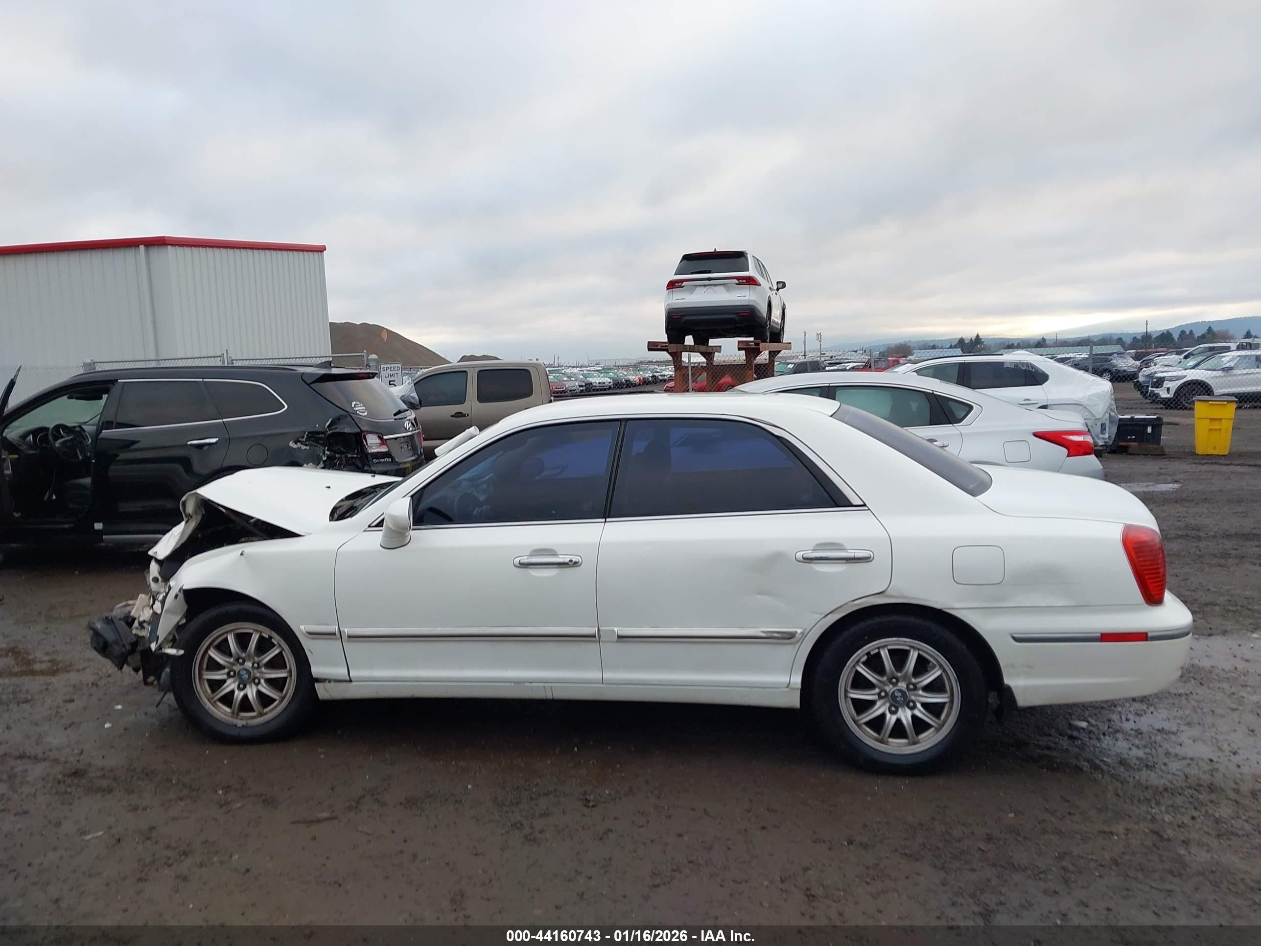 2005 Hyundai Xg350 L White vin: KMHFU45EX5A399409