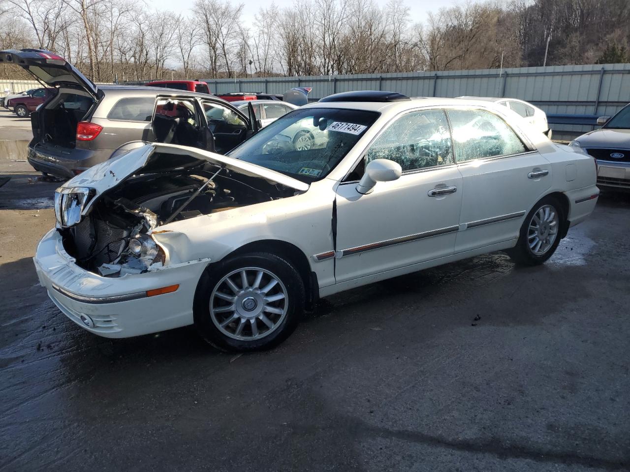 2005 Hyundai Xg 350 White vin: KMHFU45EX5A403944