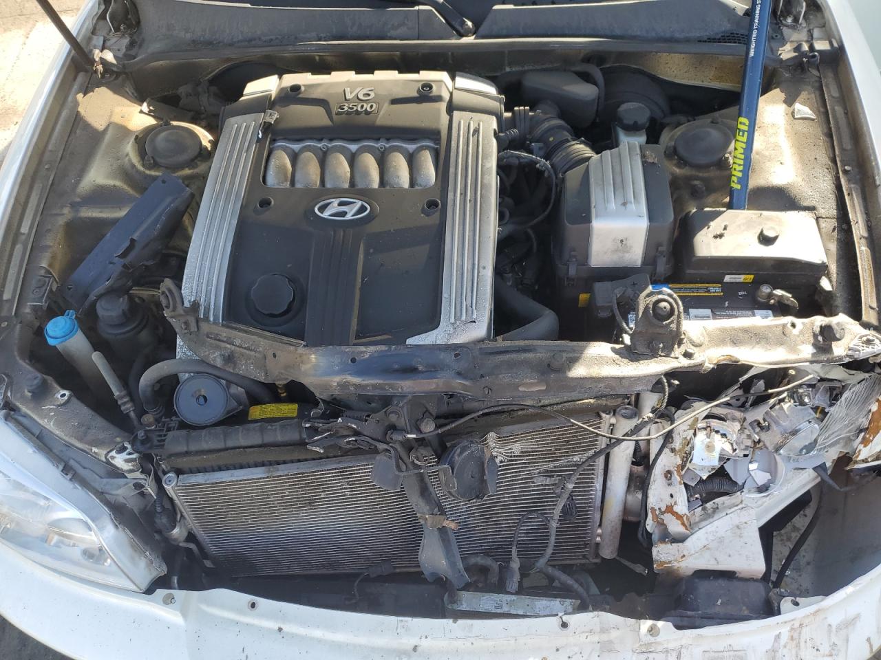 2005 Hyundai Xg 350 White vin: KMHFU45EX5A403944