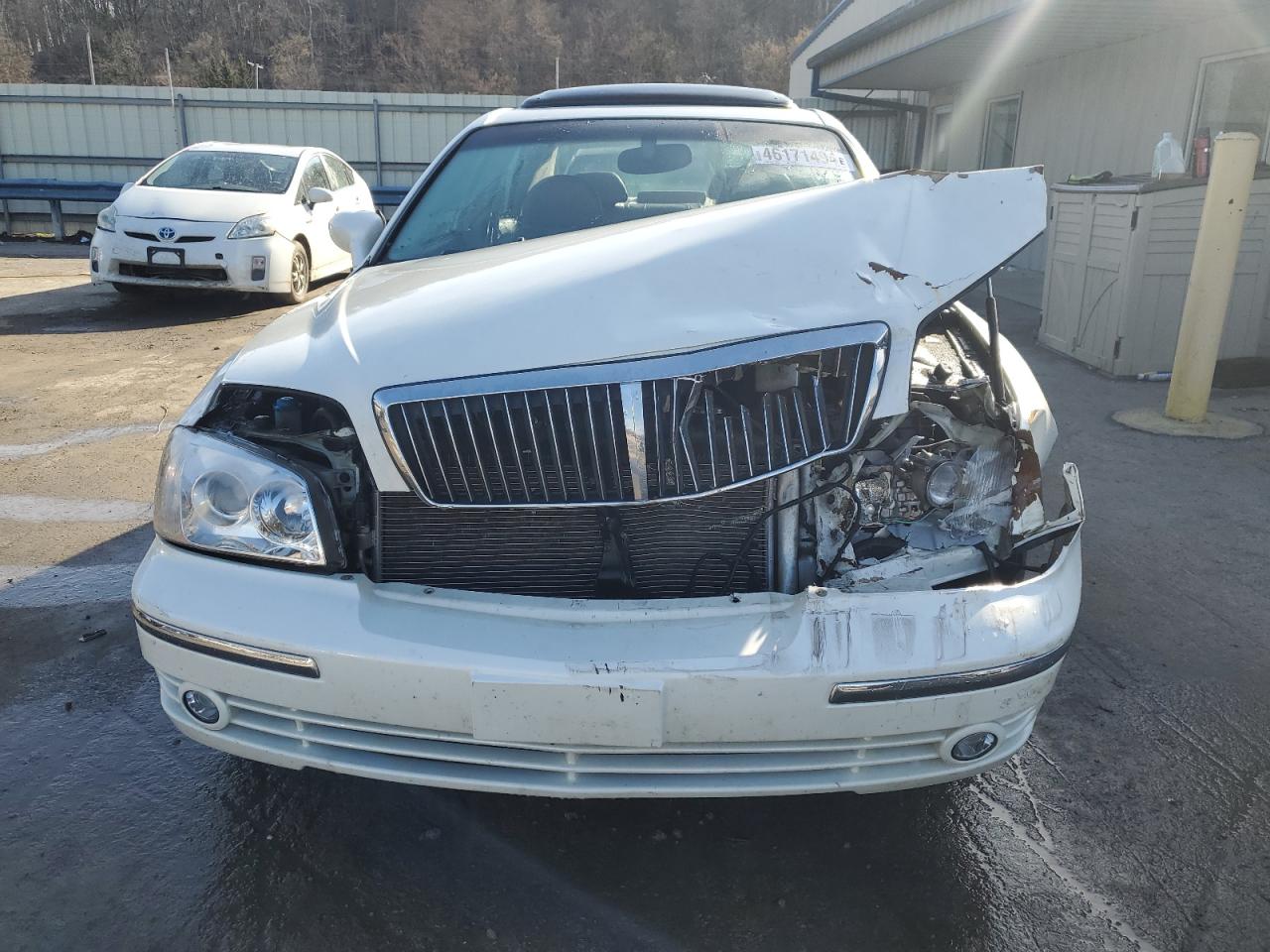 2005 Hyundai Xg 350 White vin: KMHFU45EX5A403944