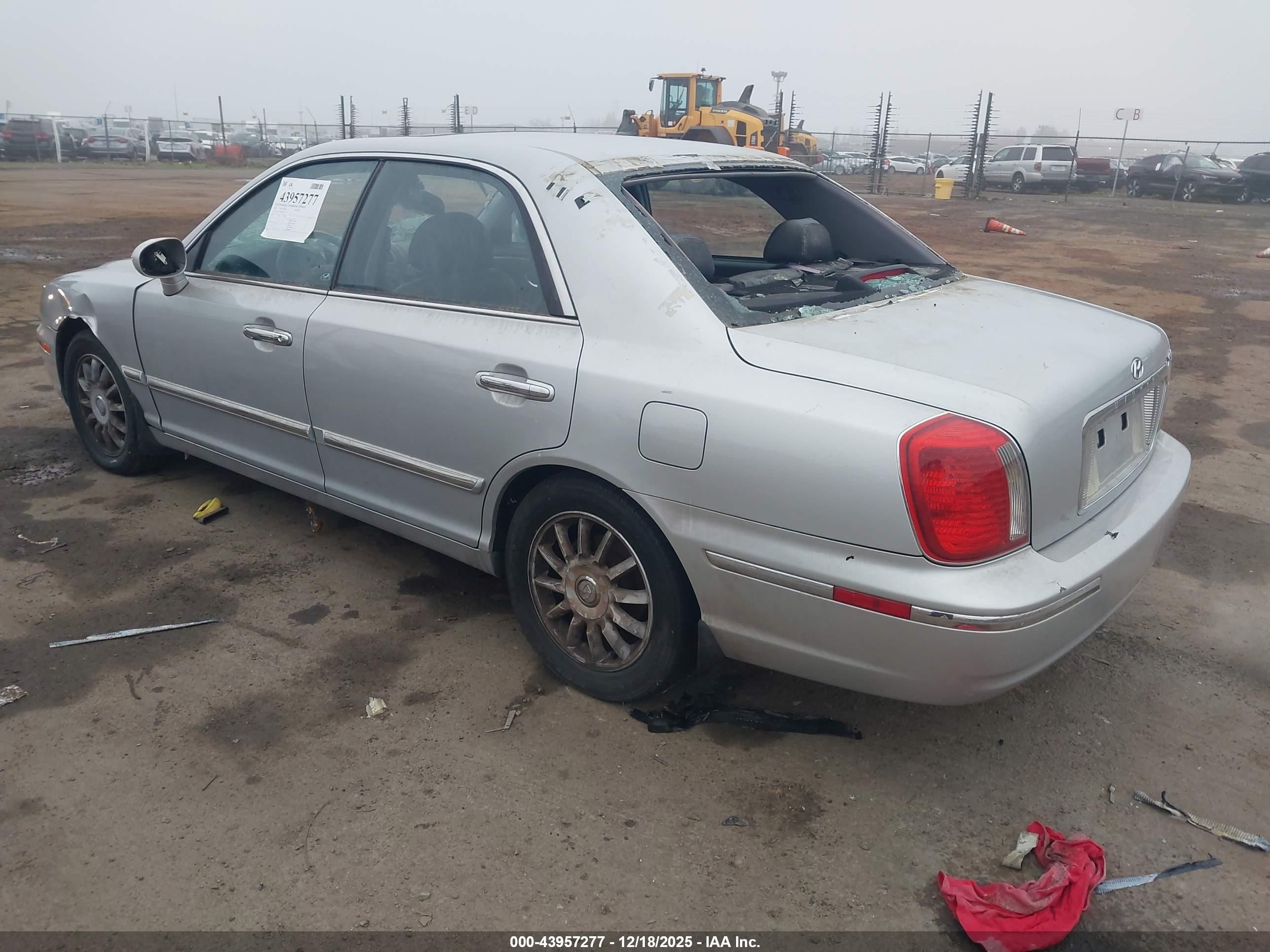 2005 Hyundai Xg350 L Silver vin: KMHFU45EX5A414250