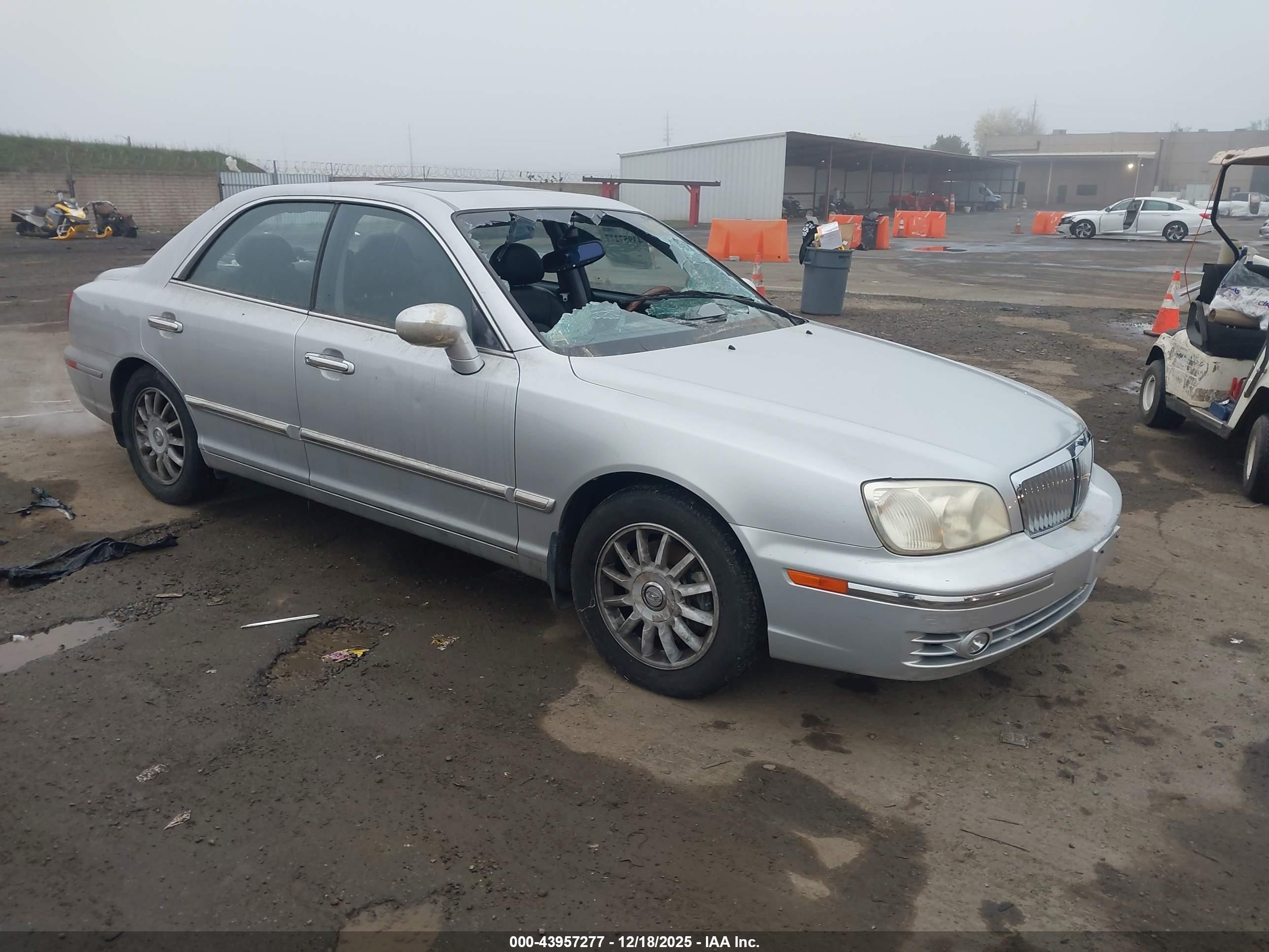 2005 Hyundai Xg350 L Silver vin: KMHFU45EX5A414250