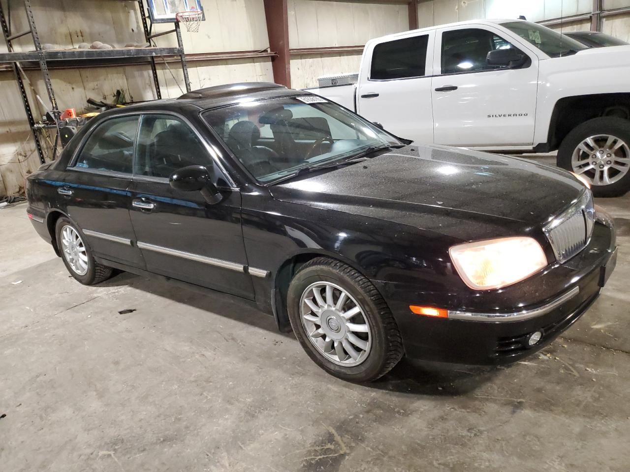 2005 Hyundai Xg 350   Black vin: KMHFU45EX5A422512