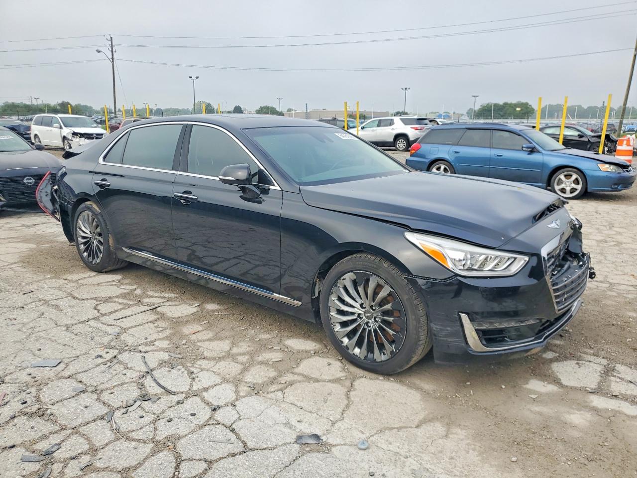 2017 Genesis G90 Premium Black vin: KMHG34JA0HU020575