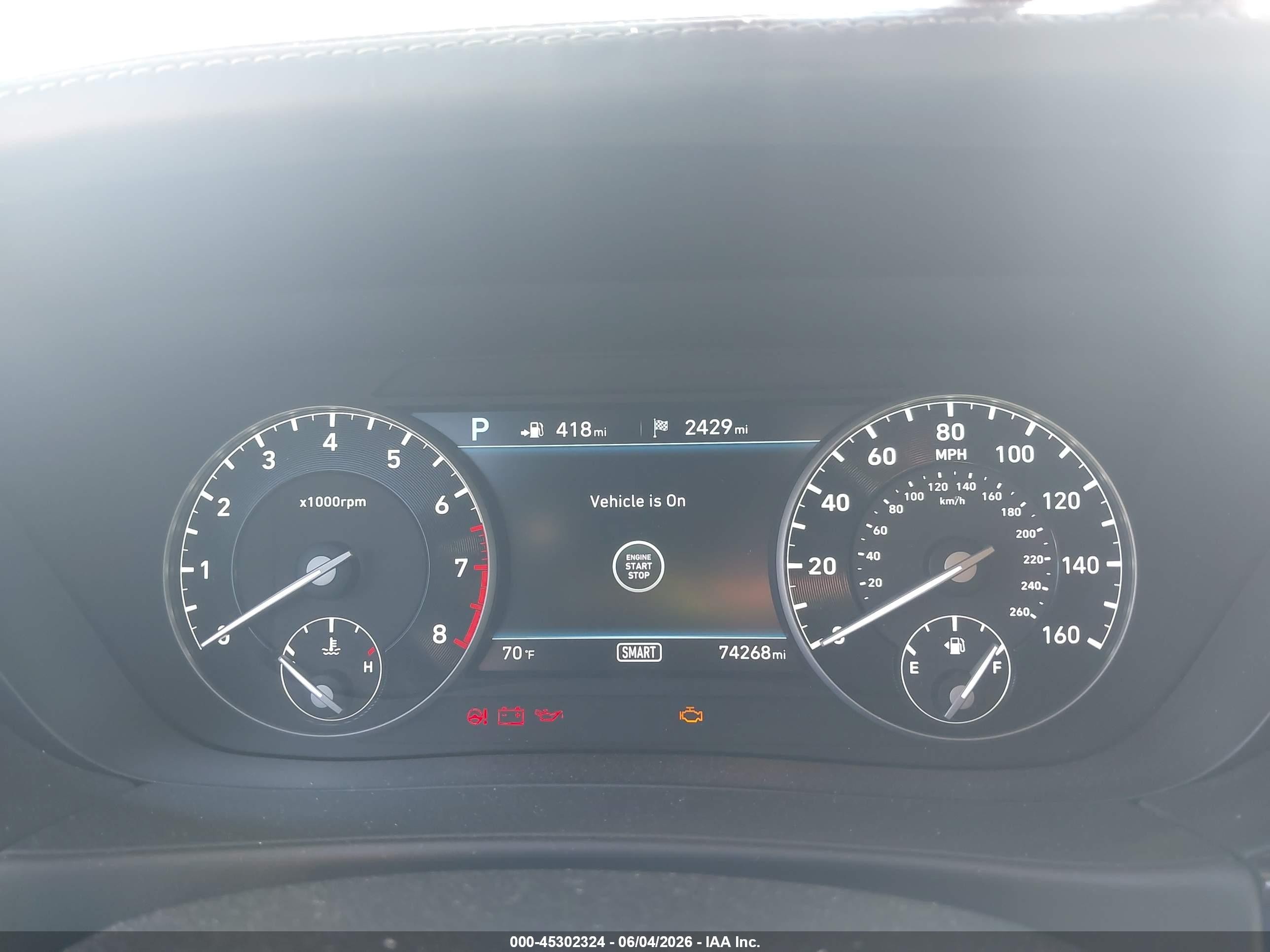 2018 Genesis G90 5.0 Ultimate Серый vin: KMHG54JH7JU041548