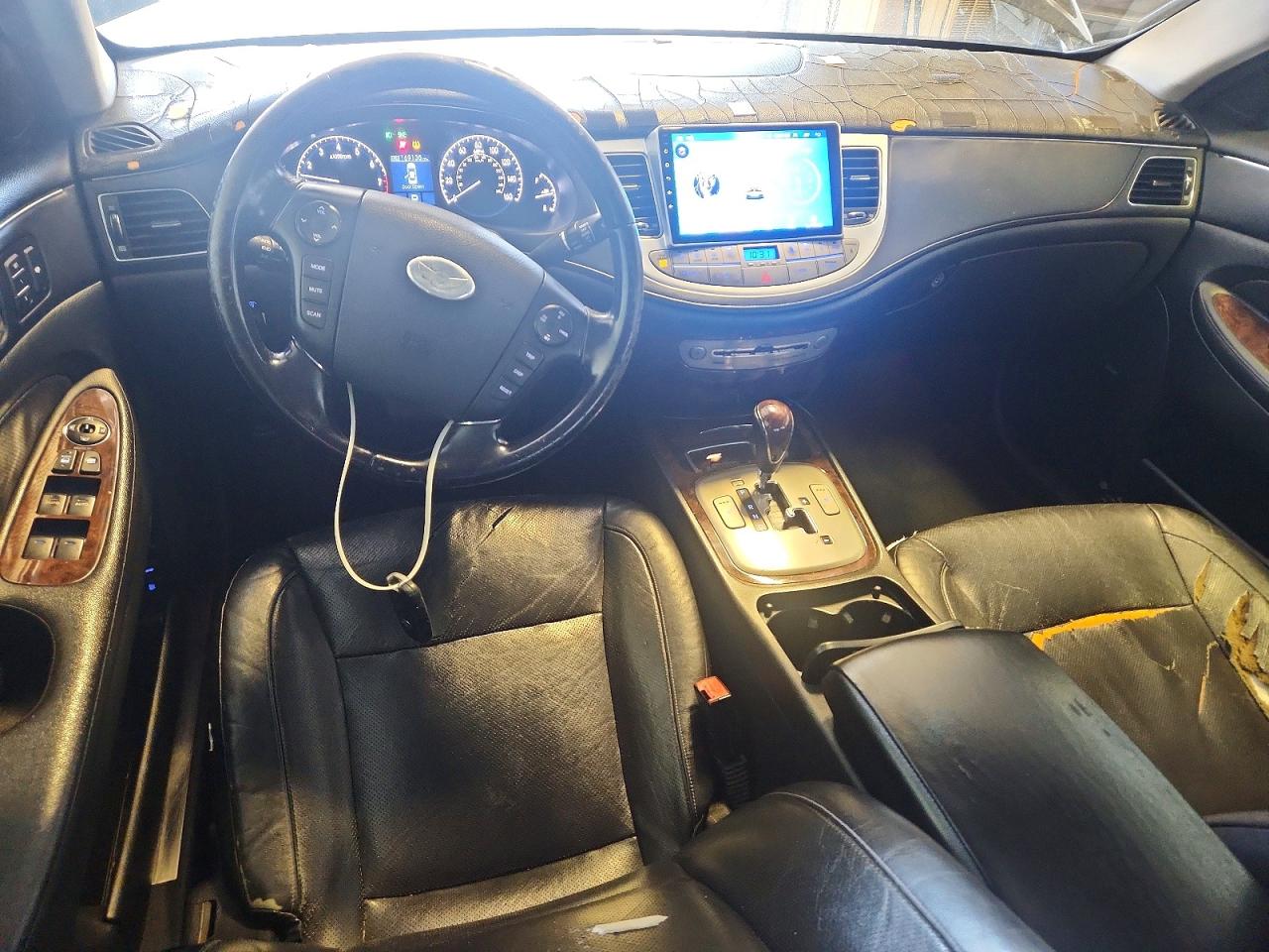 2009 Hyundai Genesis 3.8l Black vin: KMHGC46E09U039754