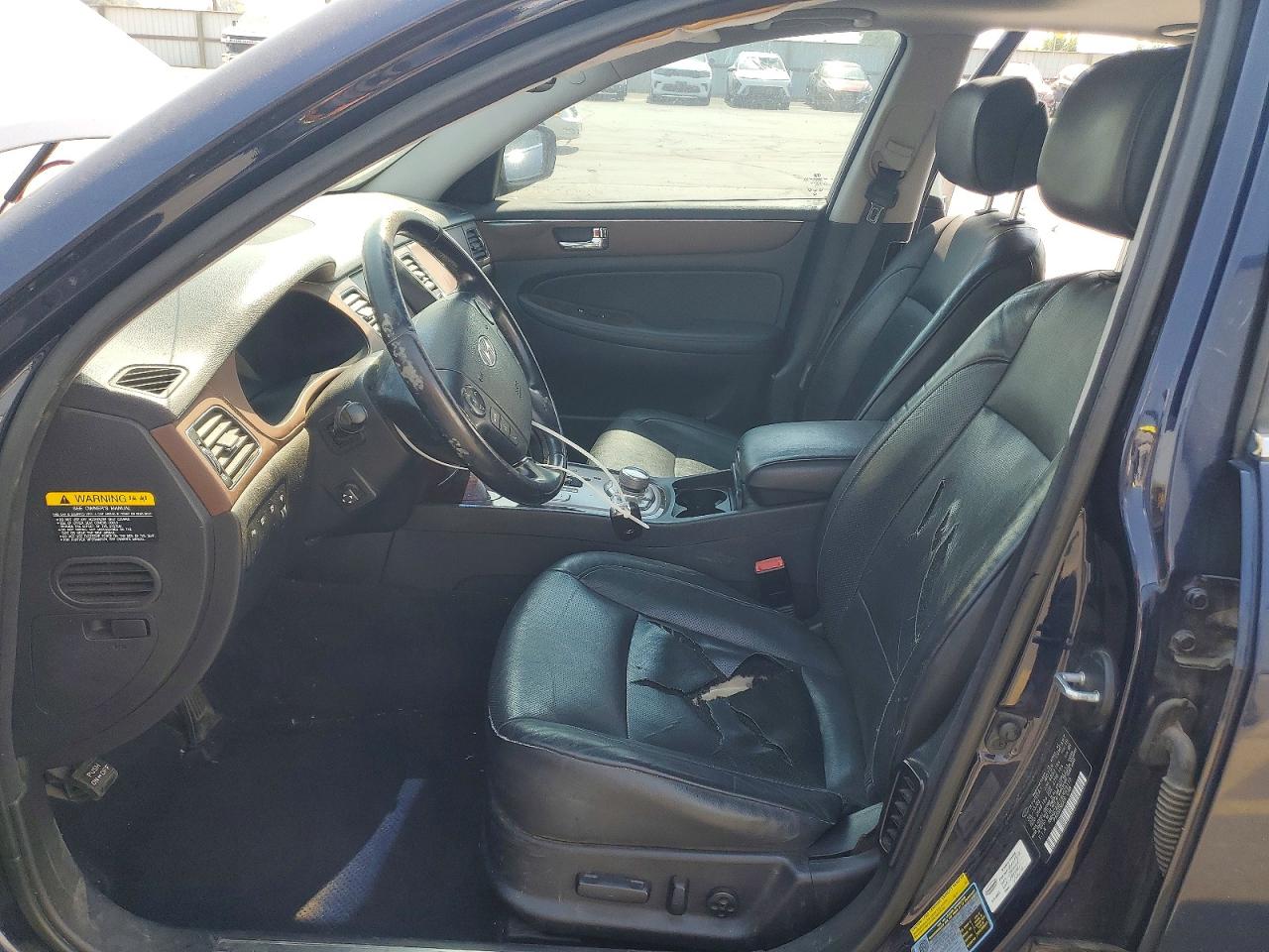 2009 Hyundai Genesis 3.8l Blue vin: KMHGC46E19U029119