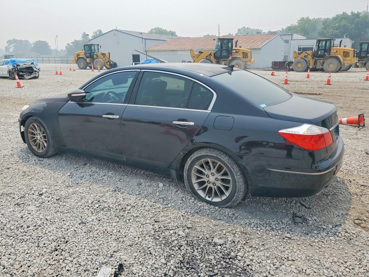 2009 Hyundai Genesis 3.8l Black vin: KMHGC46E29U022454