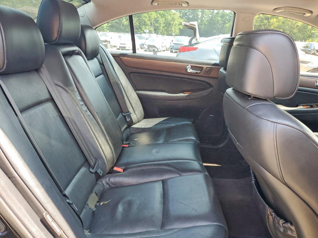 2009 Hyundai Genesis 3.8l Black vin: KMHGC46E39U018476