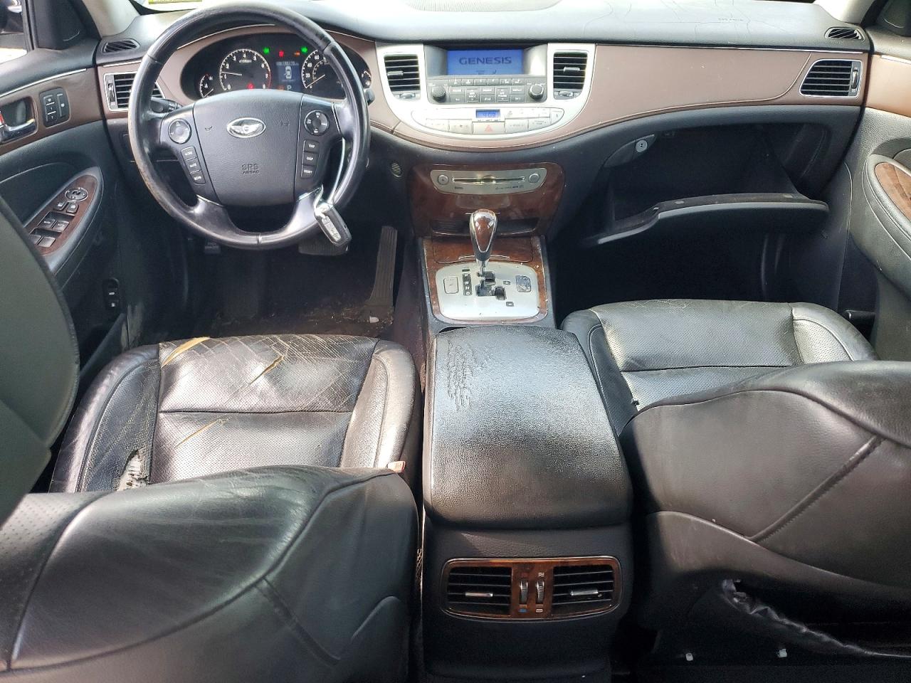 2009 Hyundai Genesis 3.8l Black vin: KMHGC46E99U020118