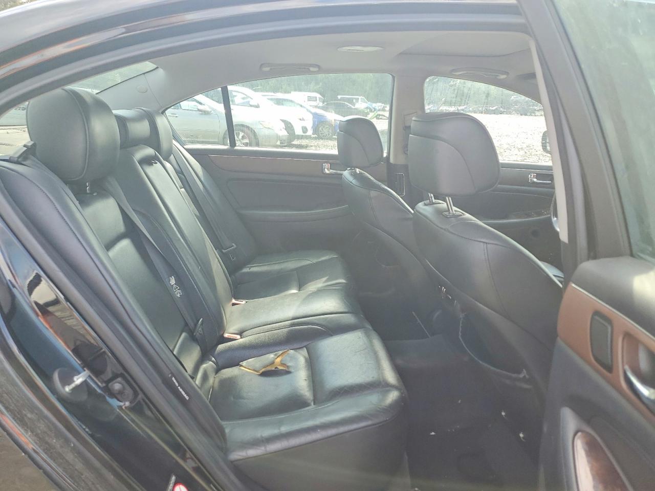 2009 Hyundai Genesis 3.8l Black vin: KMHGC46E99U020118