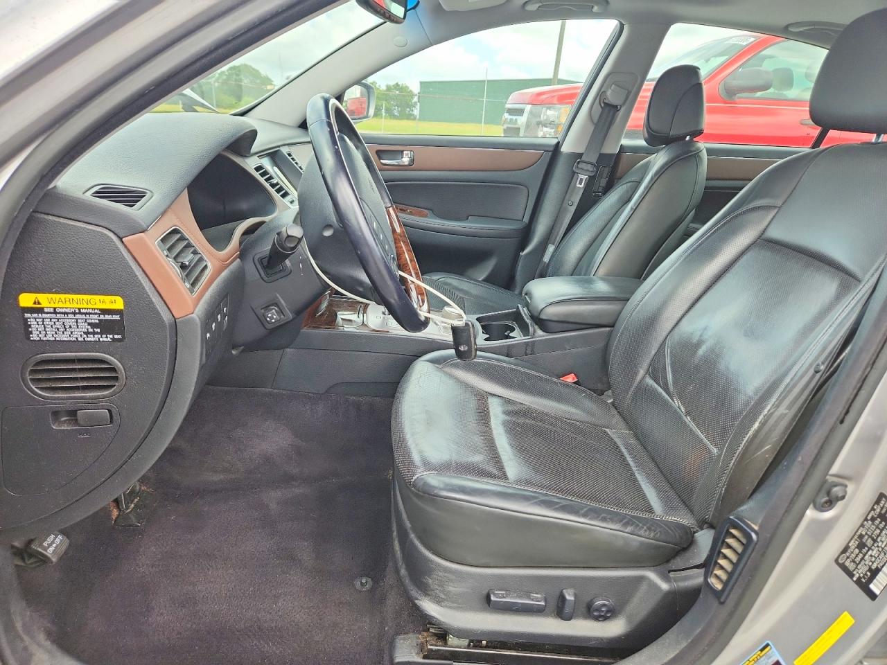 2009 Hyundai Genesis 4.6l Gray vin: KMHGC46F19U034457