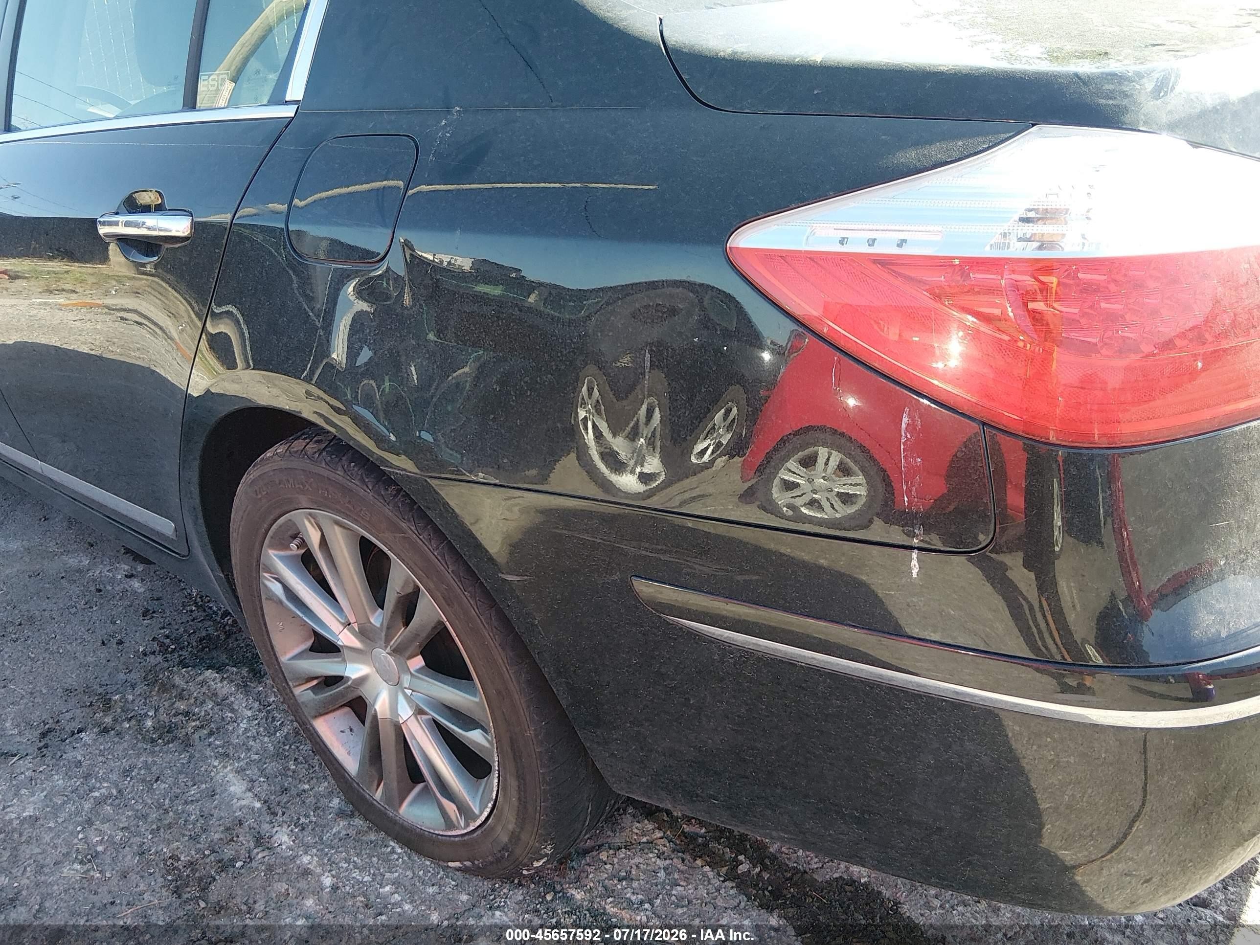 2009 Hyundai Genesis 4.6 Черный vin: KMHGC46F69U041579