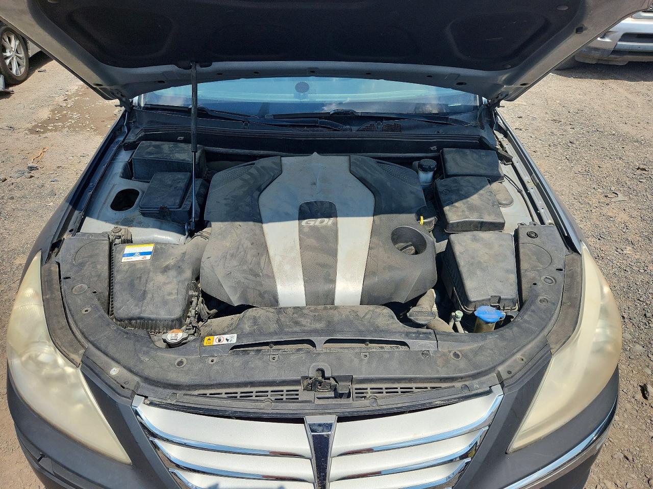 2012 Hyundai Genesis 3.8l Gray vin: KMHGC4DD0CU176534