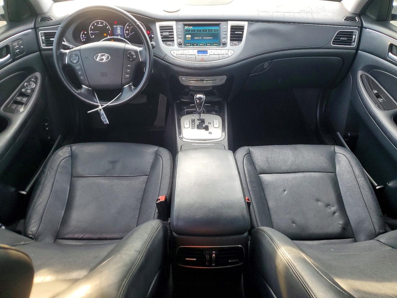 2012 Hyundai Genesis 3.8l Silver vin: KMHGC4DD0CU189946