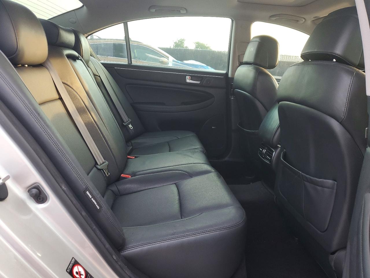 2012 Hyundai Genesis 3.8l Silver vin: KMHGC4DD0CU189946