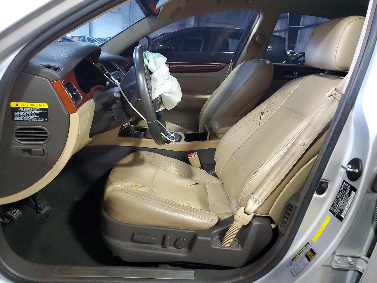 2012 Hyundai Genesis 3.8l Silver vin: KMHGC4DD0CU191261