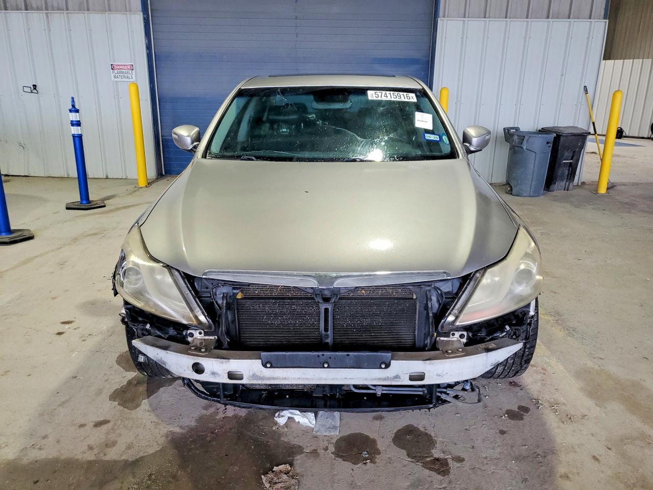 2012 Hyundai Genesis 3.8l Silver vin: KMHGC4DD0CU200864