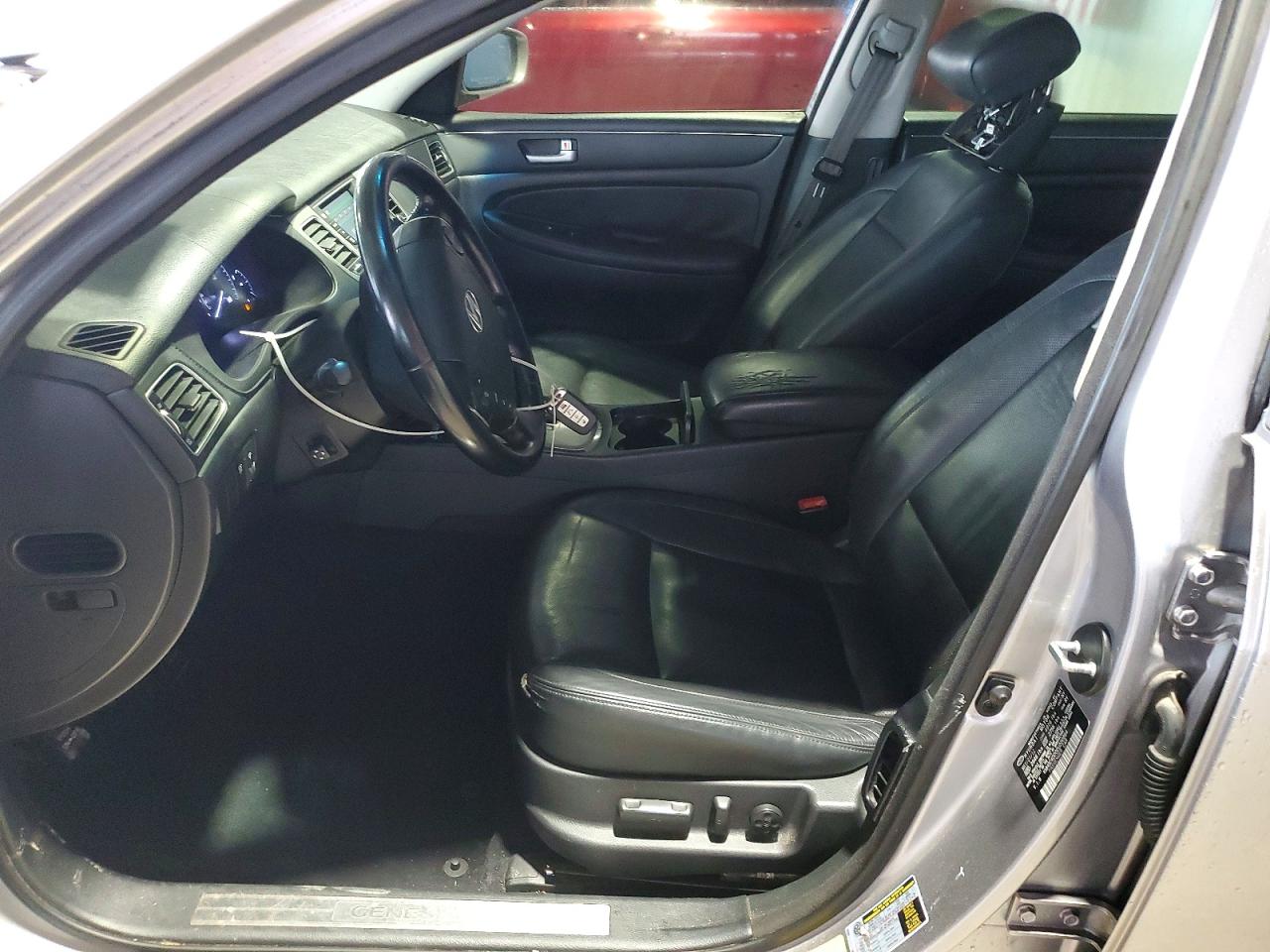 2012 Hyundai Genesis 3.8l Silver vin: KMHGC4DD0CU200864