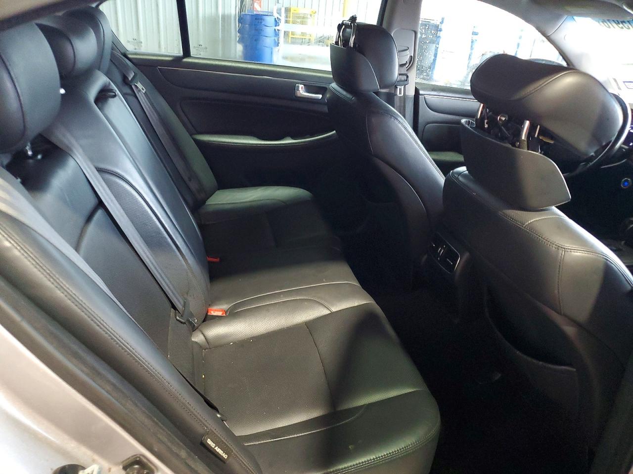 2012 Hyundai Genesis 3.8l Silver vin: KMHGC4DD0CU200864