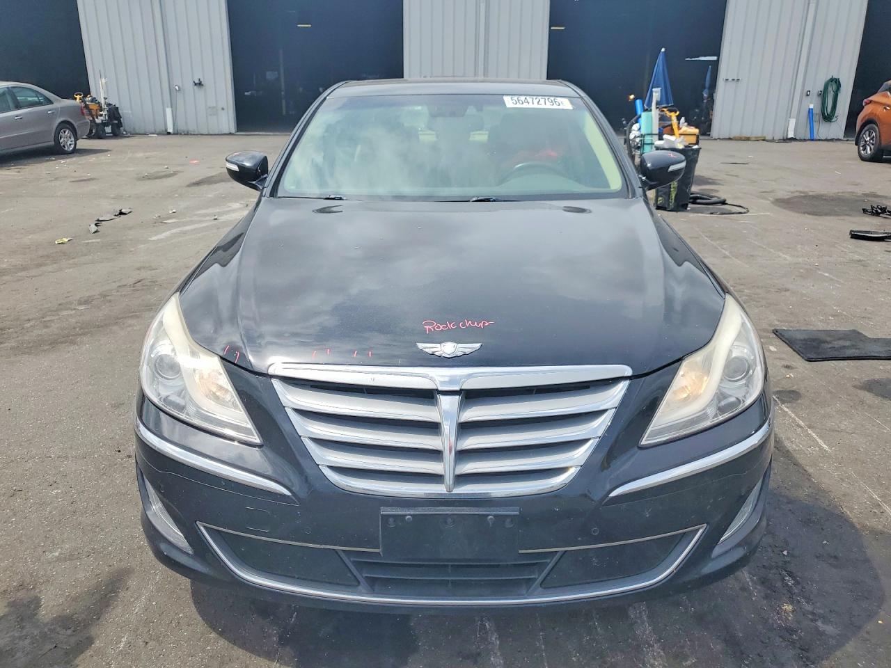 2012 Hyundai Genesis 3.8l Black vin: KMHGC4DD0CU211069