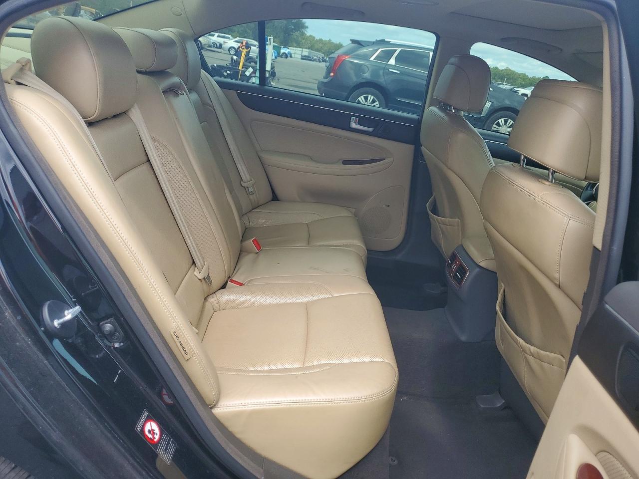 2012 Hyundai Genesis 3.8l Black vin: KMHGC4DD0CU211069