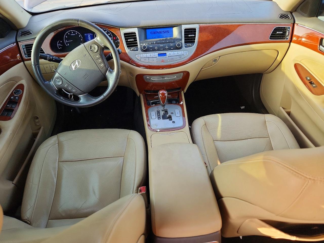 2013 Hyundai Genesis 3.8l Blue vin: KMHGC4DD0DU223370