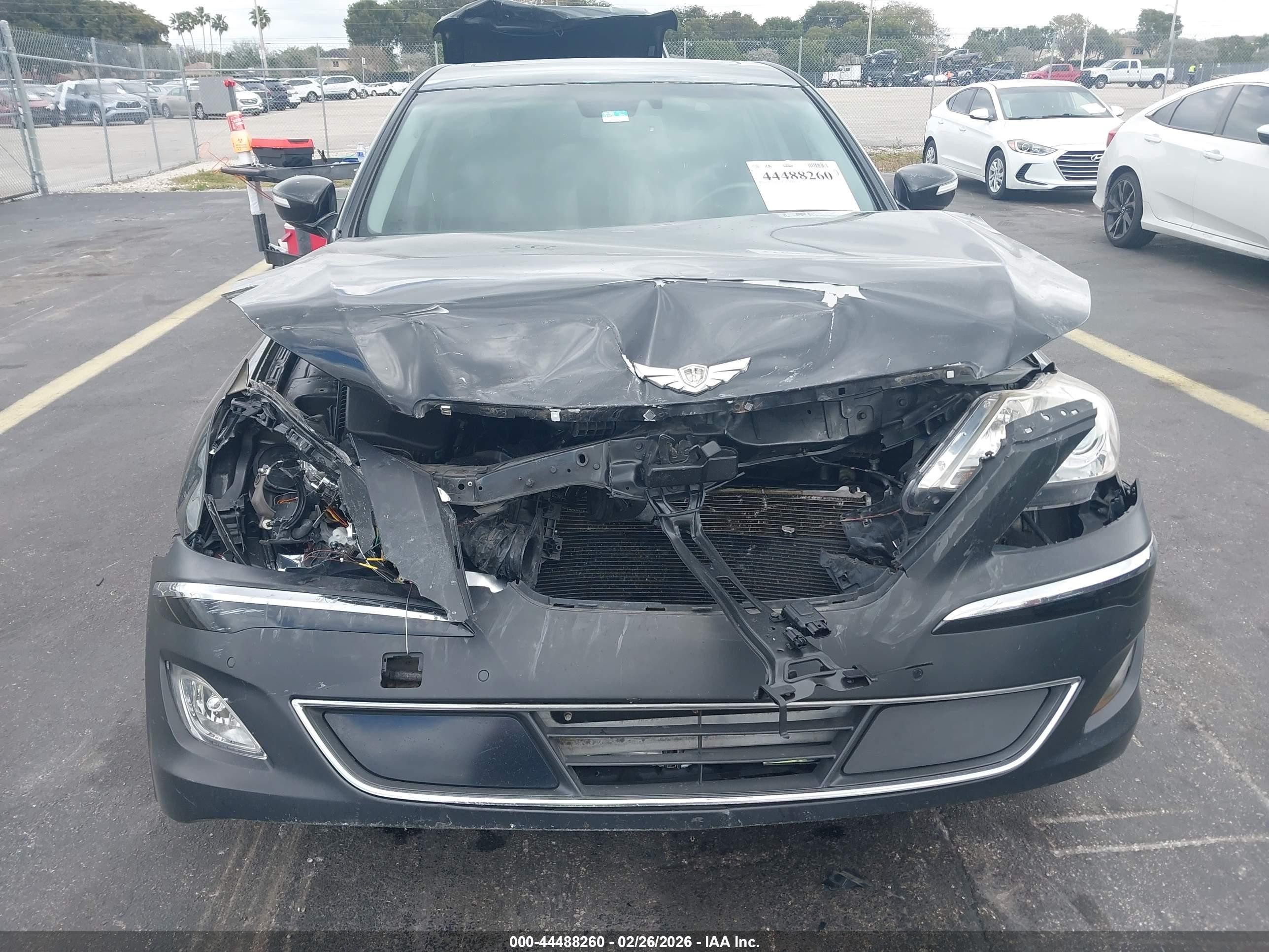 2013 Hyundai Genesis 3.8 Black vin: KMHGC4DD0DU241495