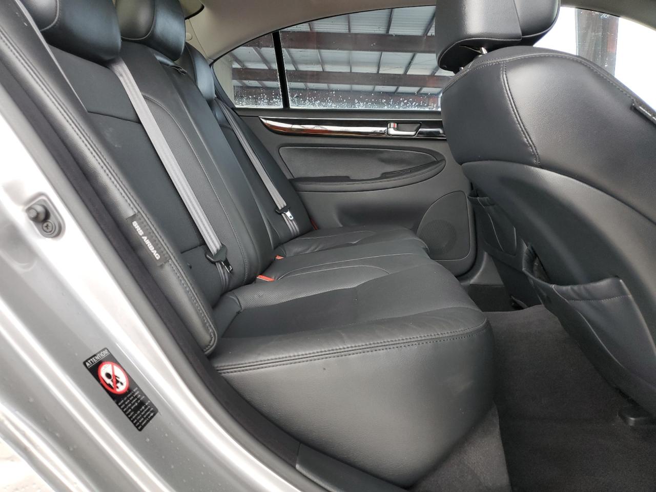 2012 Hyundai Genesis 3.8l Silver vin: KMHGC4DD1CU153442