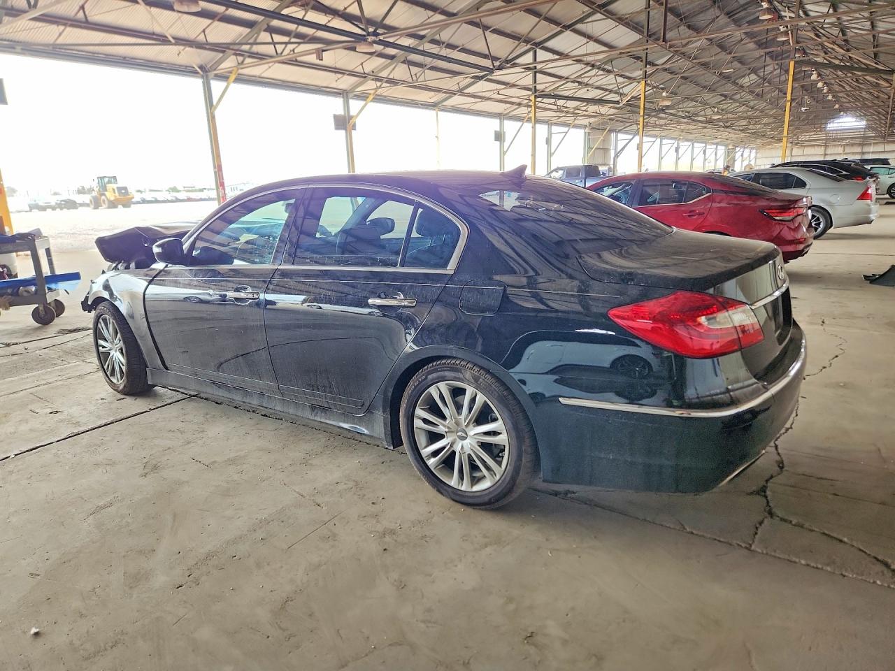 2012 Hyundai Genesis 3.8l Black vin: KMHGC4DD1CU154199