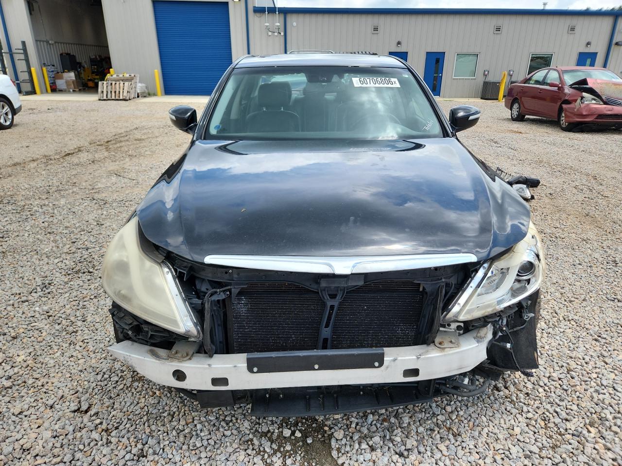 2013 Hyundai Genesis 3.8l Black vin: KMHGC4DD1DU223099