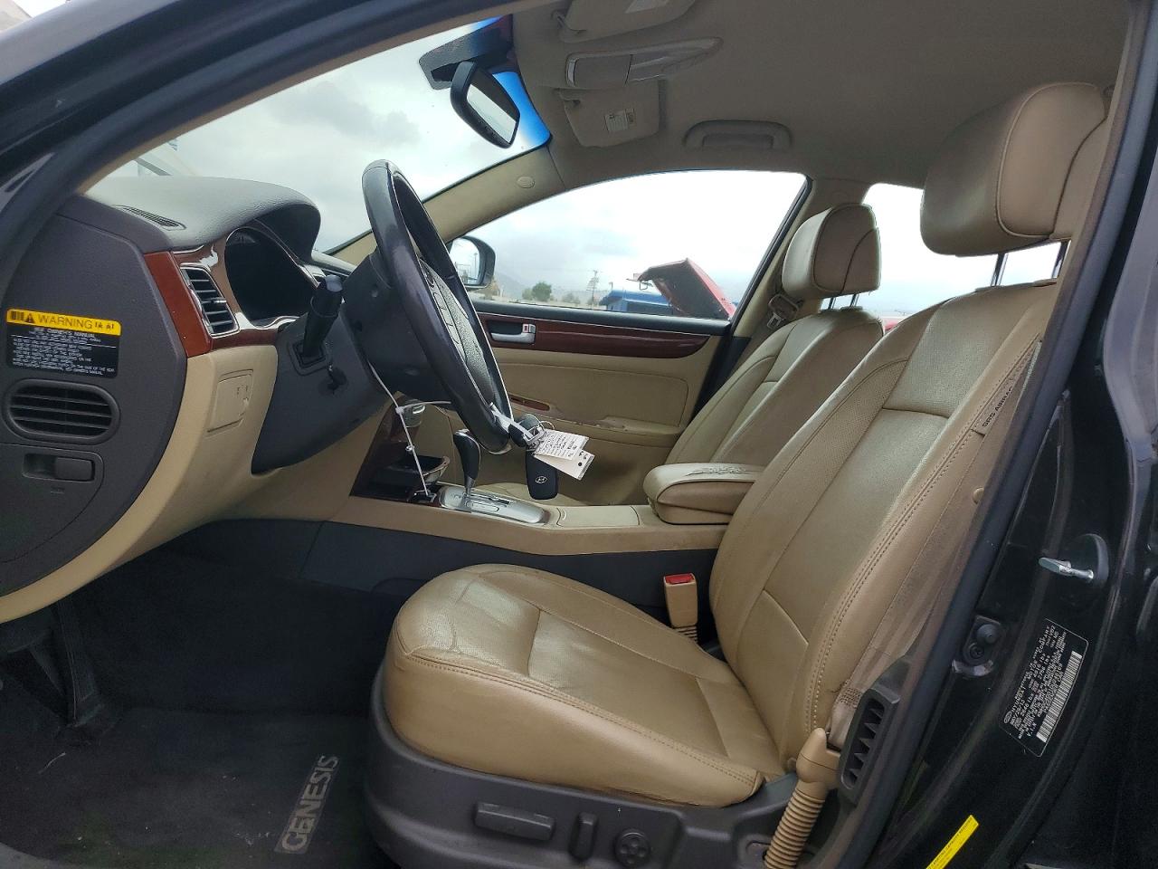 2013 Hyundai Genesis 3.8l Black vin: KMHGC4DD1DU246169
